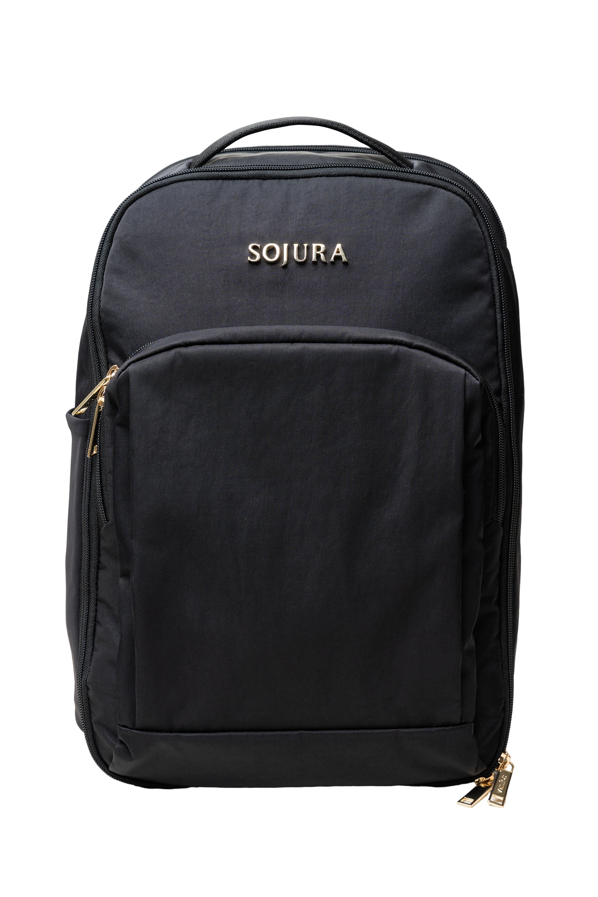 front view of sojura adella travel backpack for women