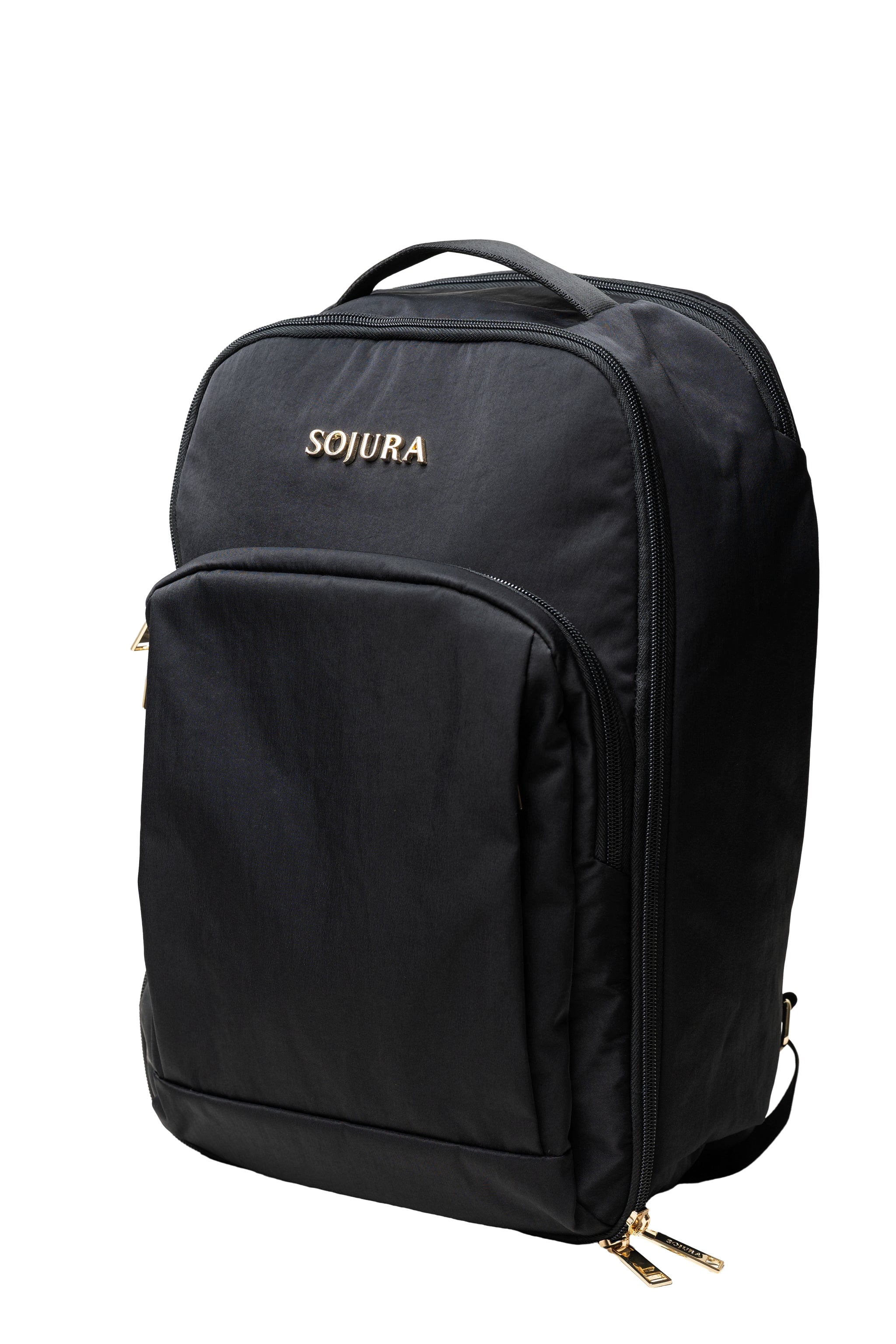 left angle of sojura adella travel backpack for women